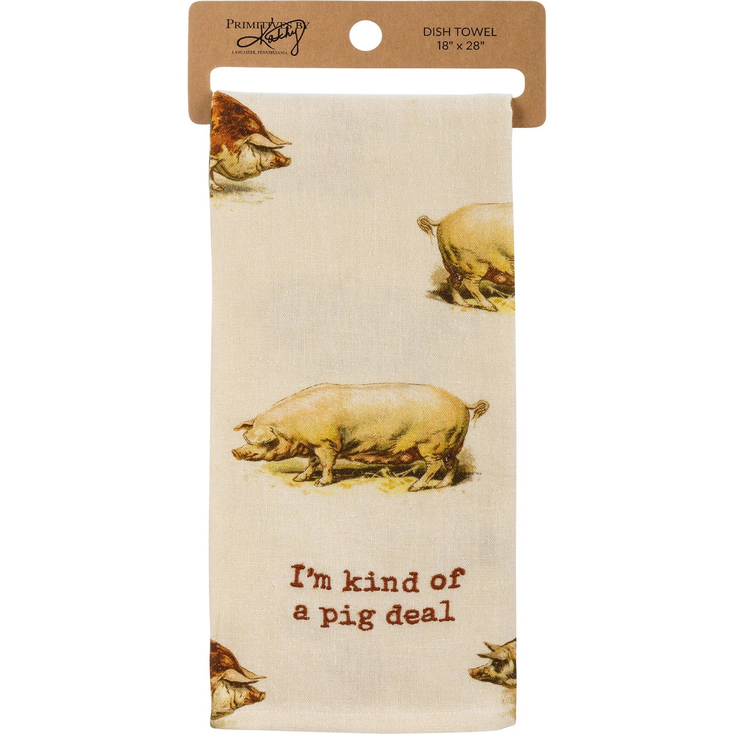 'I'm Kind Of A Pig Deal' Kitchen Towel