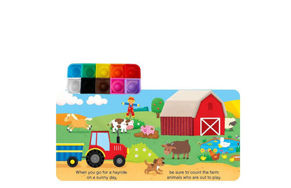 Farm Counting Sensory Fidget Book