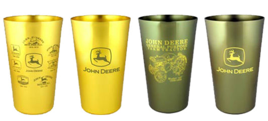 John Deere Iced Tea Tumblers - Set Of 4 Assorted