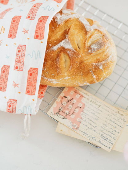 Stick of Butter Bread Bag | Sourdough, Food Storage
