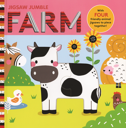 Jigsaw Jumble: Farm Book