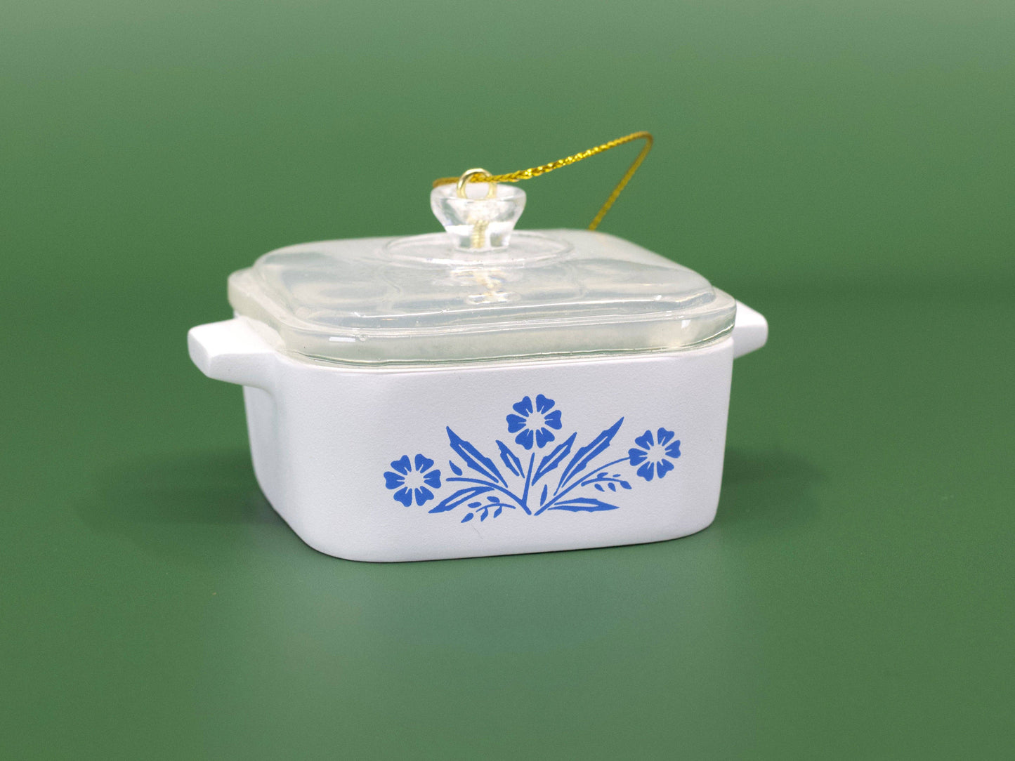 Mini Cornflower Pyrex Ornament