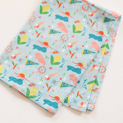 Summer in the Midwest Towel