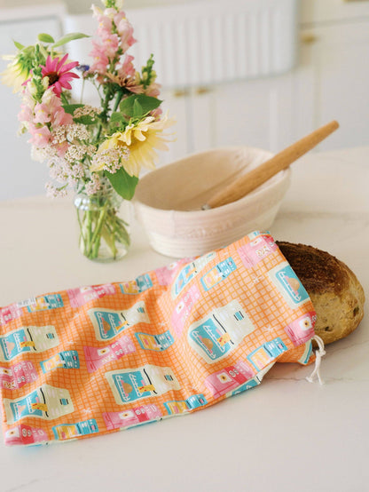 Vintage Ovens Bread Bag
