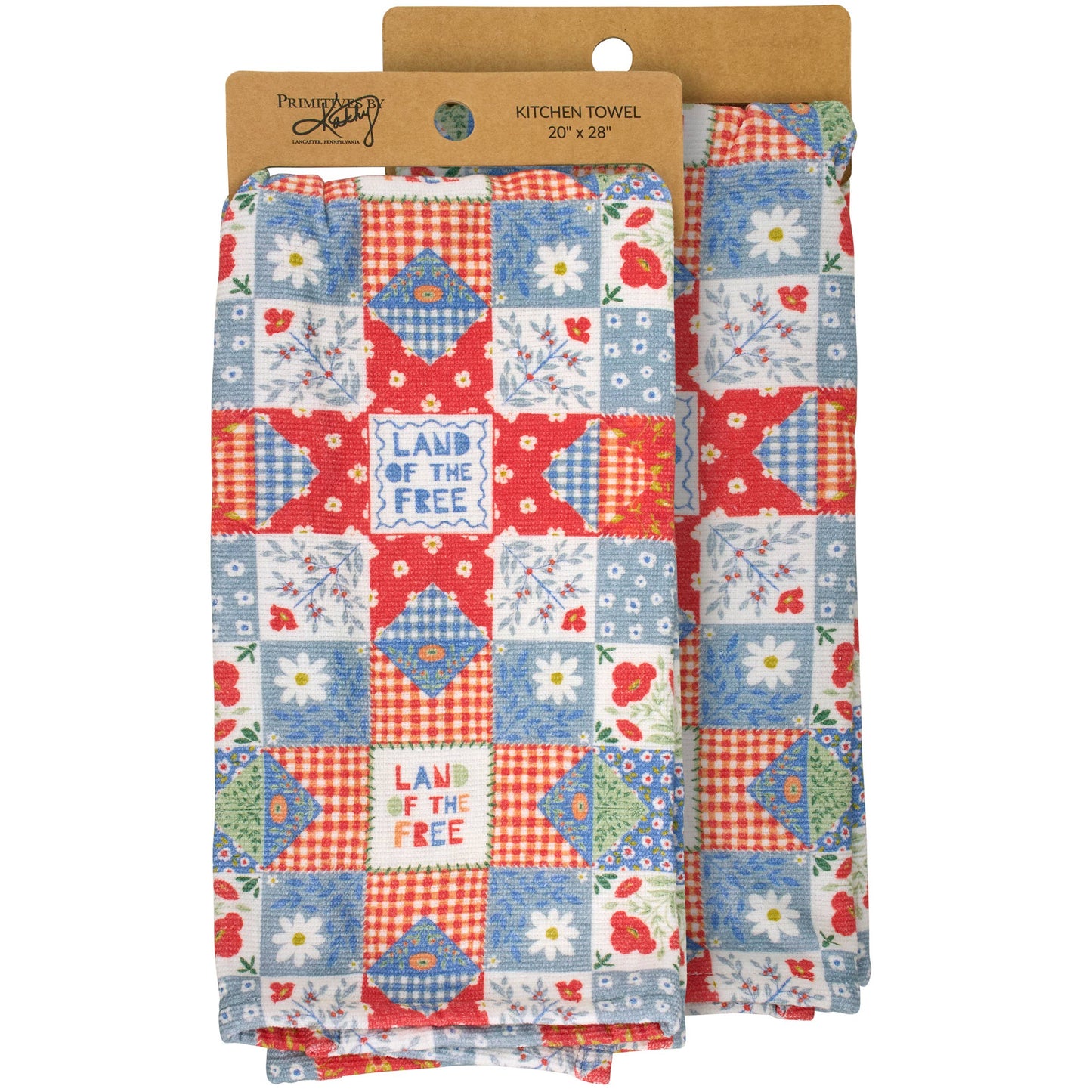 'Land Of The Free' Kitchen Towel