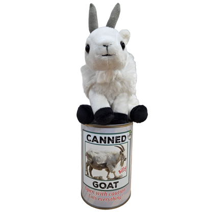 Canned Goat | Plush w/ Jokes