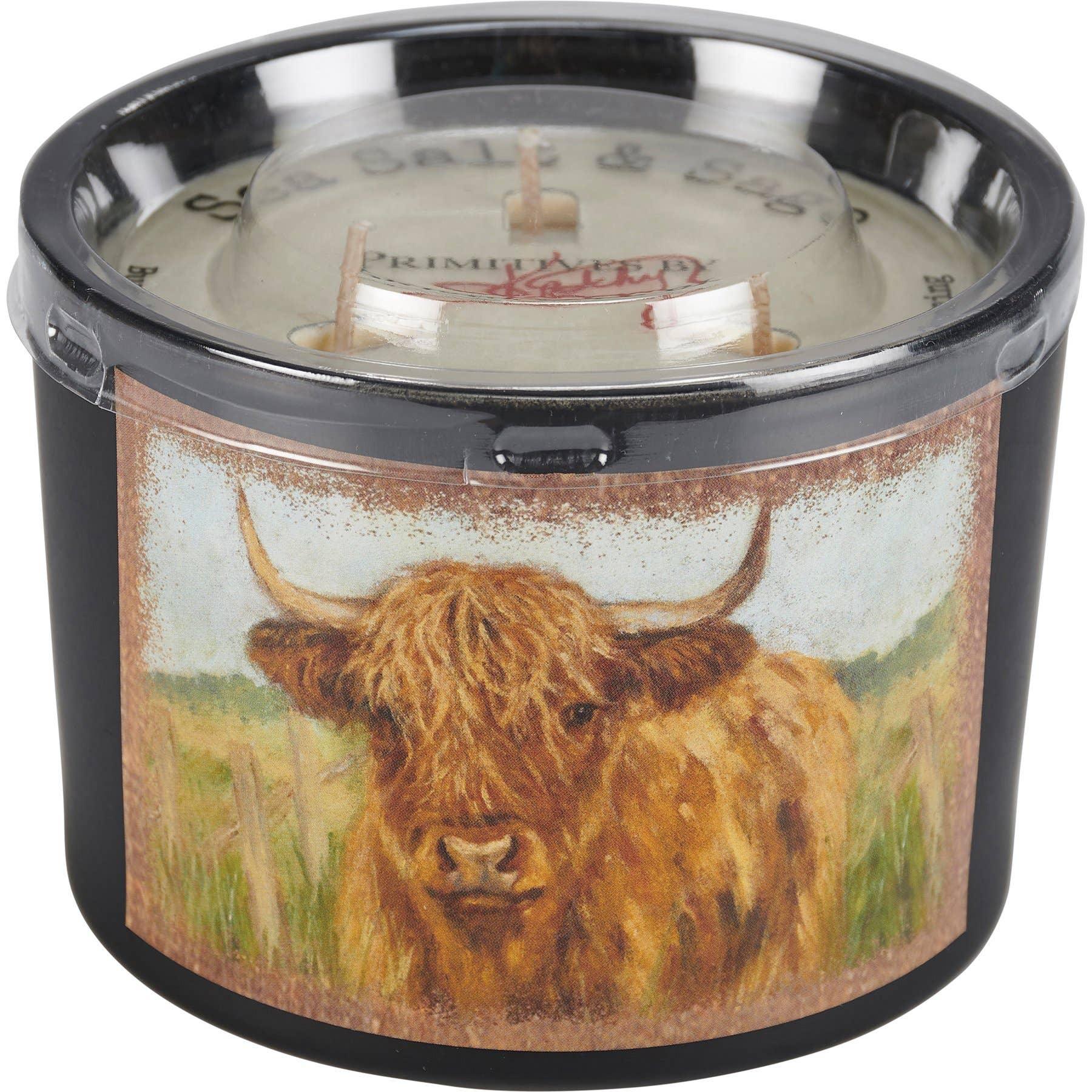 Highland Cow Candle - American Farm Company