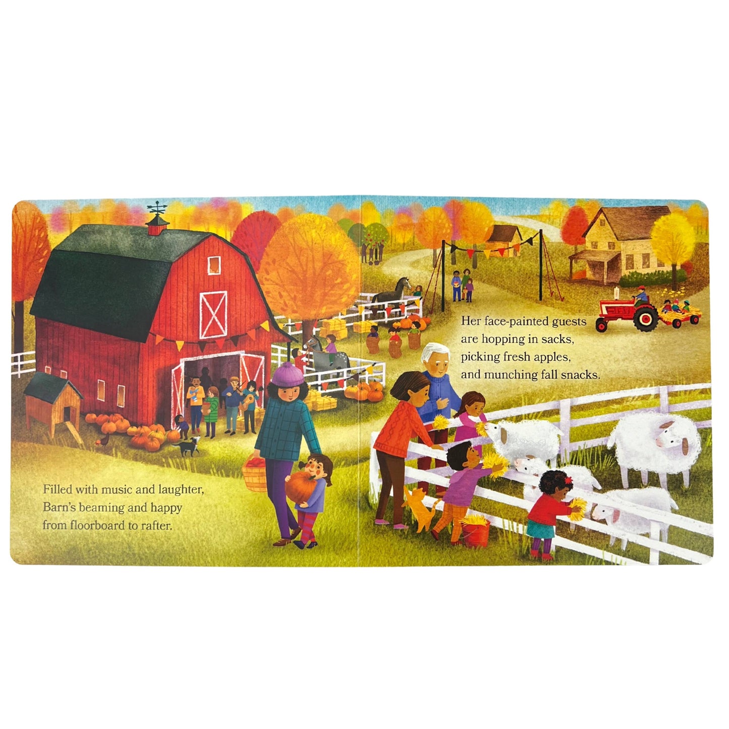 Barn in Fall: Festival Fun on the Farm Board Book