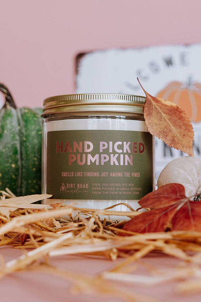 Hand Picked Pumpkin Candle