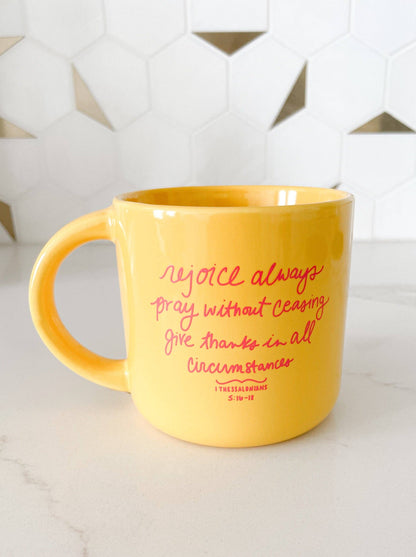 Rejoice Always Mug