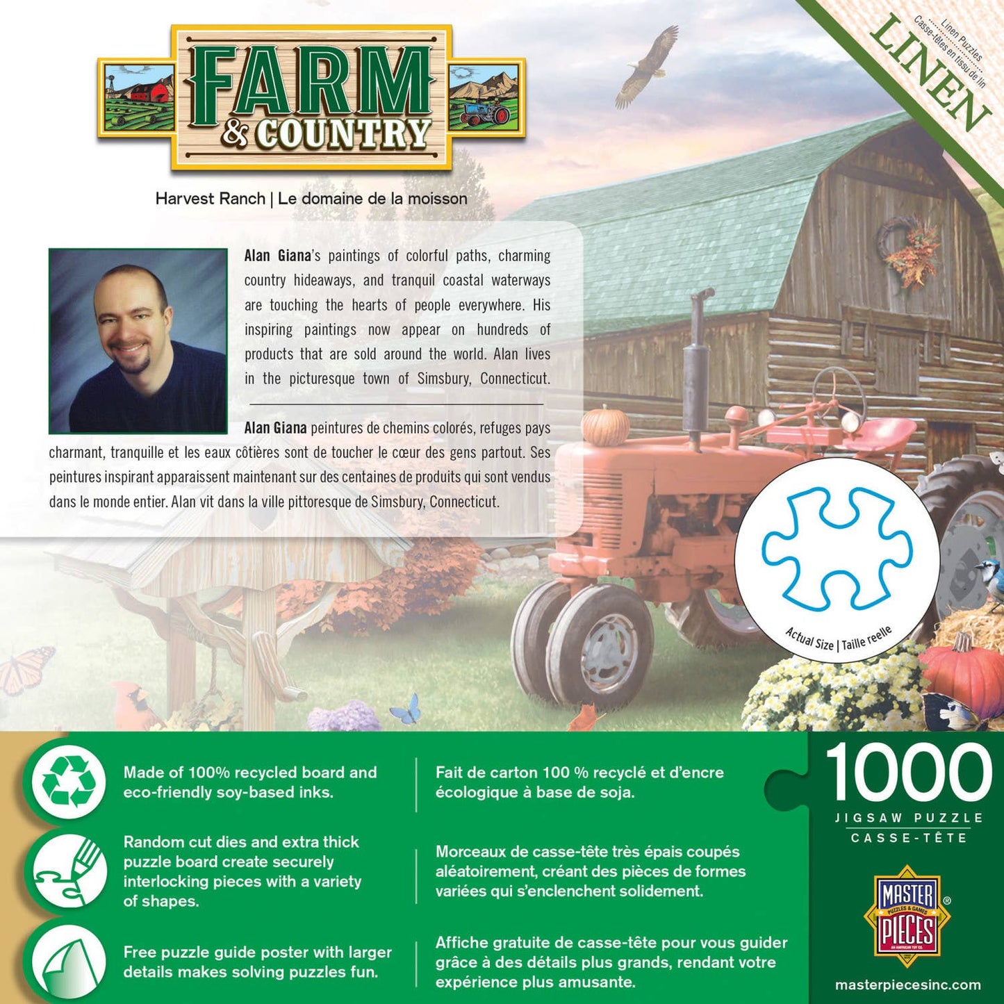 Farm & Country - Harvest Ranch 1000 Piece Puzzle