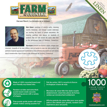 Farm & Country - Harvest Ranch 1000 Piece Puzzle