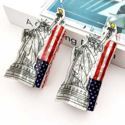 Statue of Liberty Large Hair Claw Clip