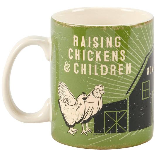 Raising Chickens Mug - American Farm Company