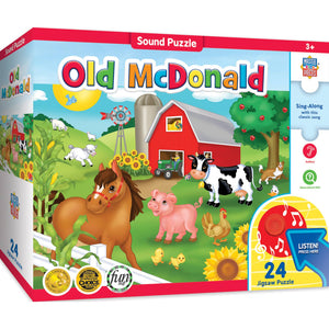 Old McDonald - 24 Piece Musical Floor Puzzle