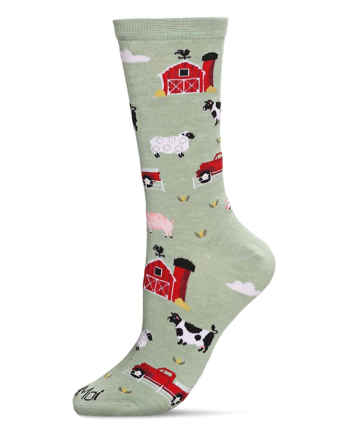 Farm Bamboo Blend Crew Socks