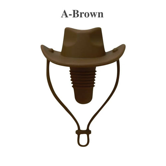 Cowboy Hat Silicone Wine Stopper