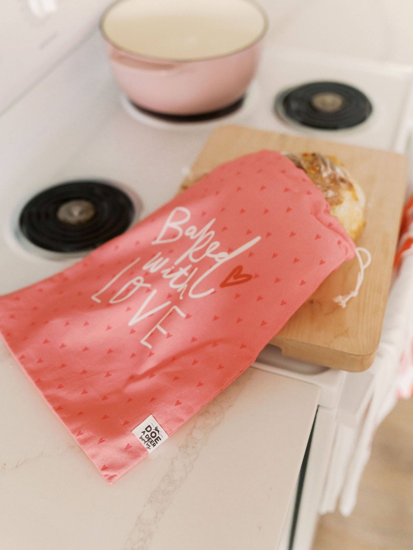 Valentine's Day 'Baked with Love' Bread Bag