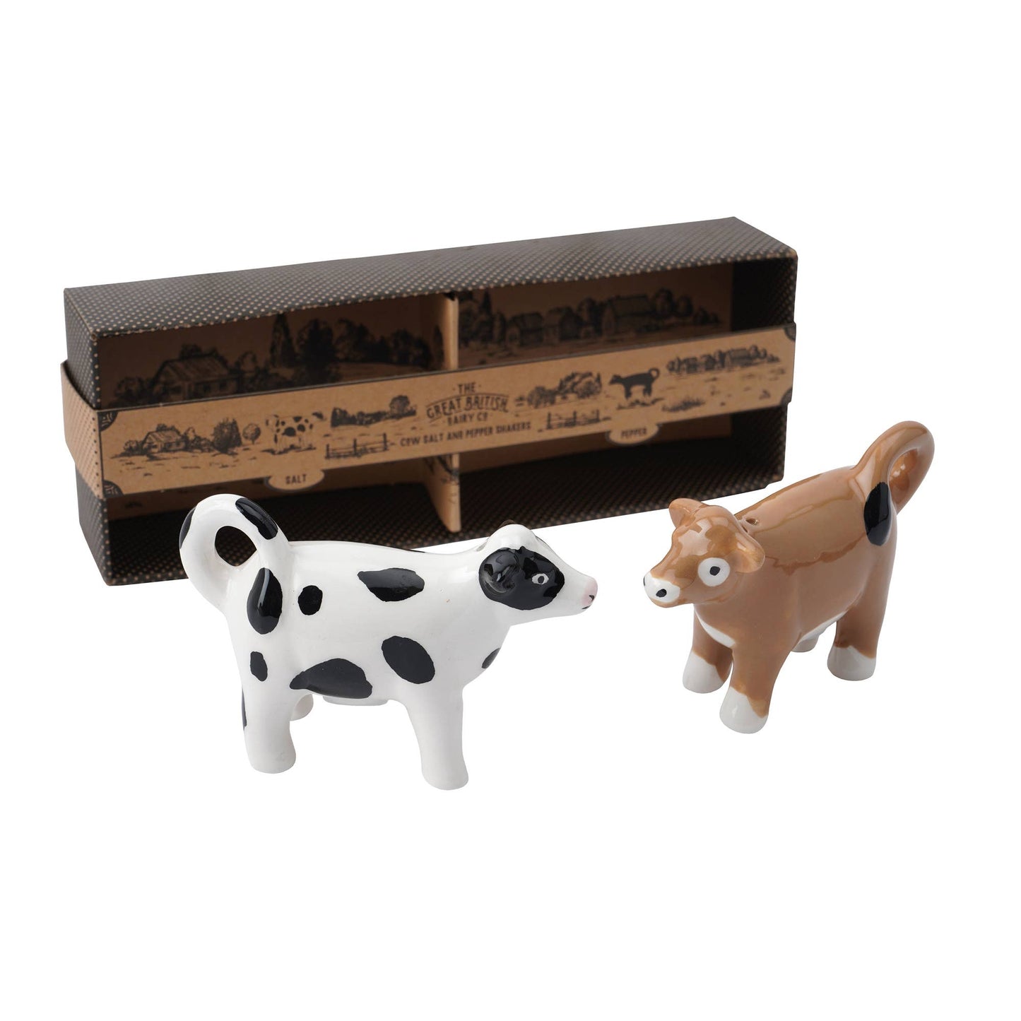 Cow Salt & Pepper Shakers