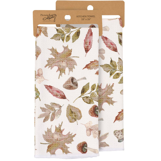 Harvest Leaves Kitchen Towel