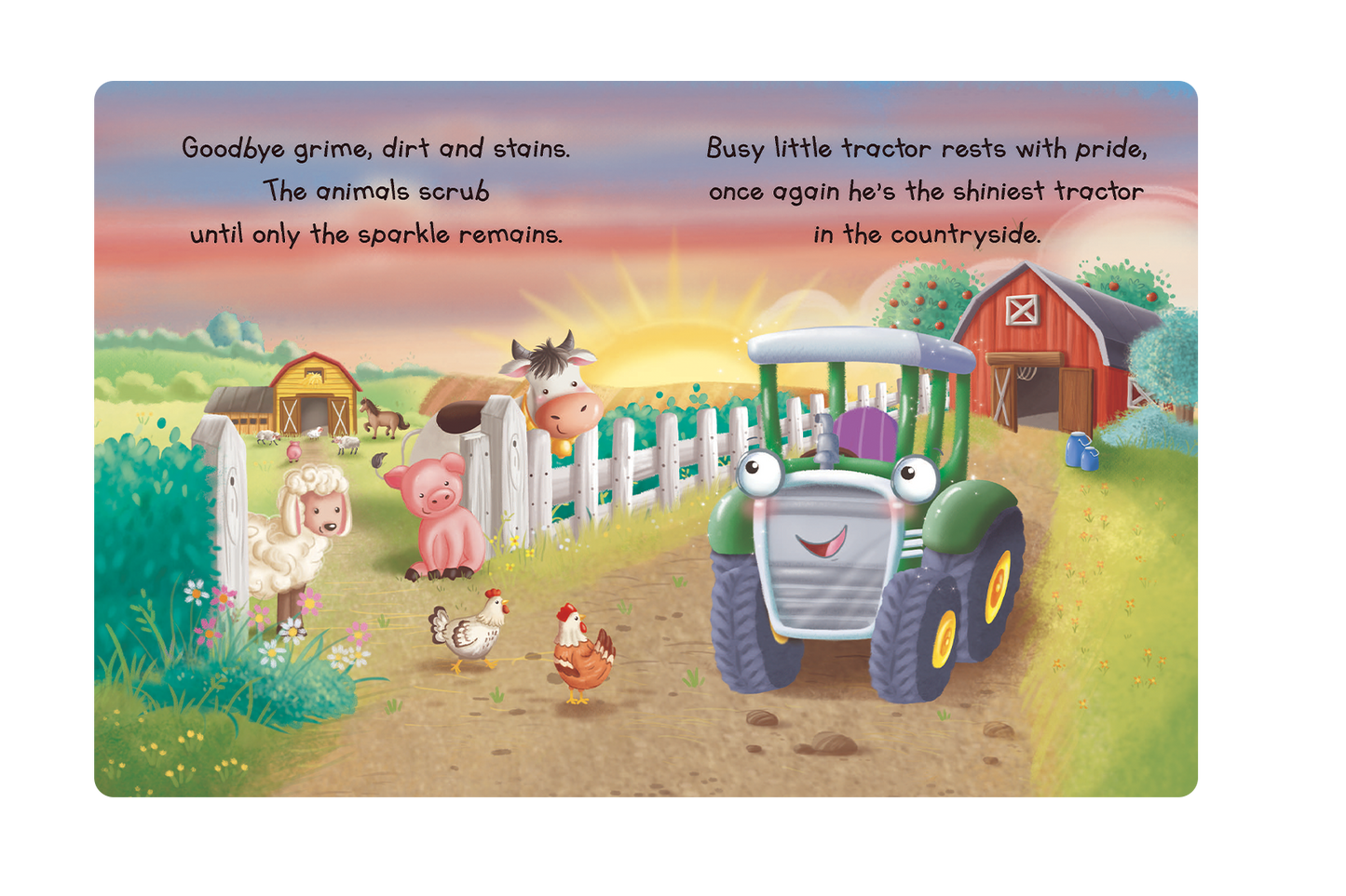 The Busy Little Tractor Book