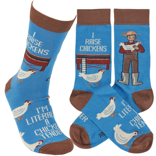 'I Raise Chickens' Socks - American Farm Company