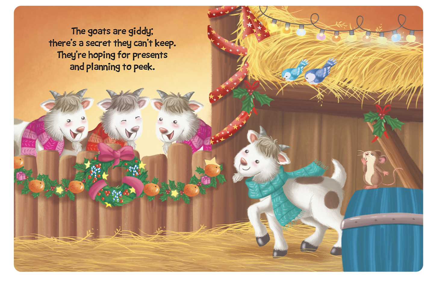 'Christmas On The Farm' Padded Board Book