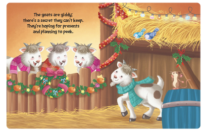 'Christmas On The Farm' Padded Board Book