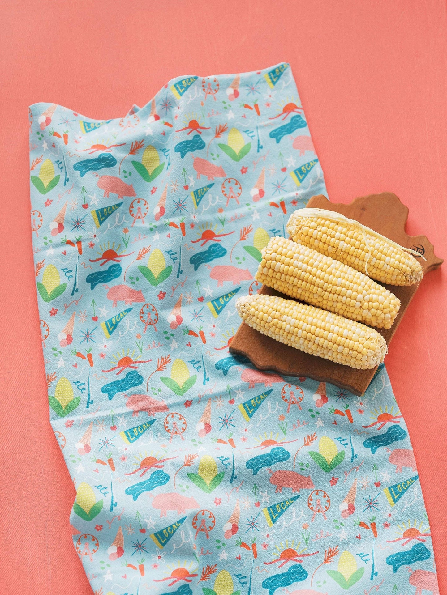 Summer in the Midwest Towel