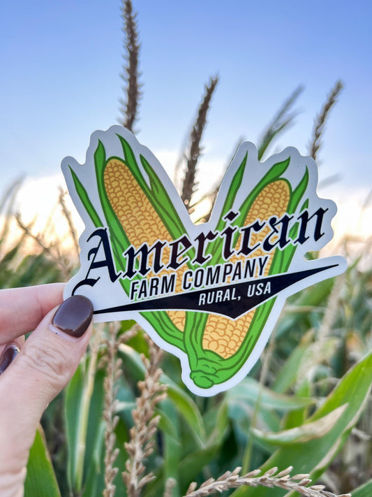 Old English Corn Sticker - American Farm Company