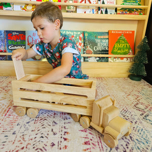 Wooden Cattle Truck