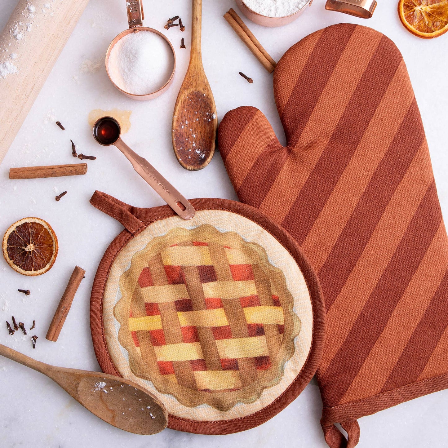Pie Oven Mitt & Pot Holder