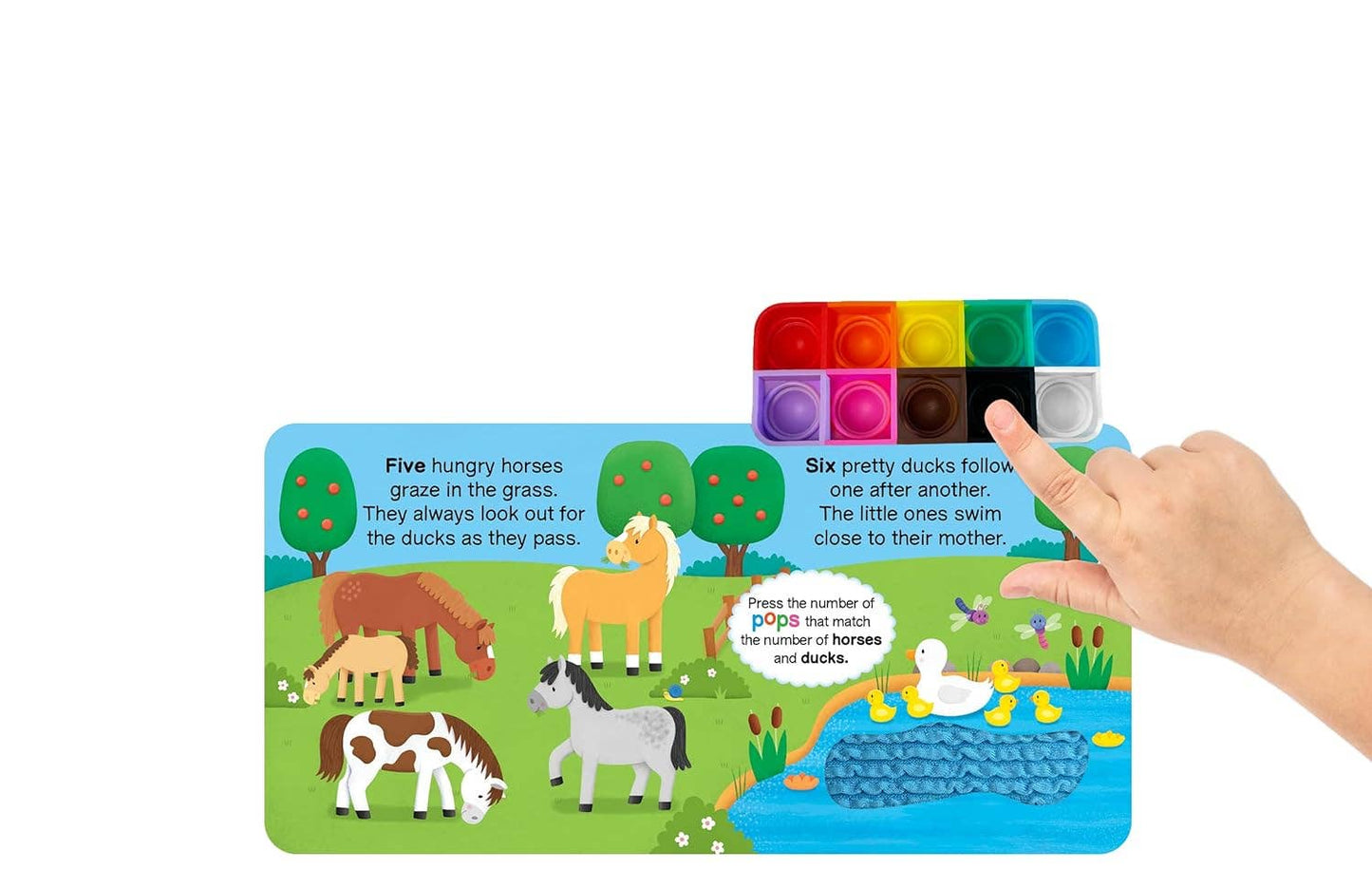 Farm Counting Sensory Fidget Book