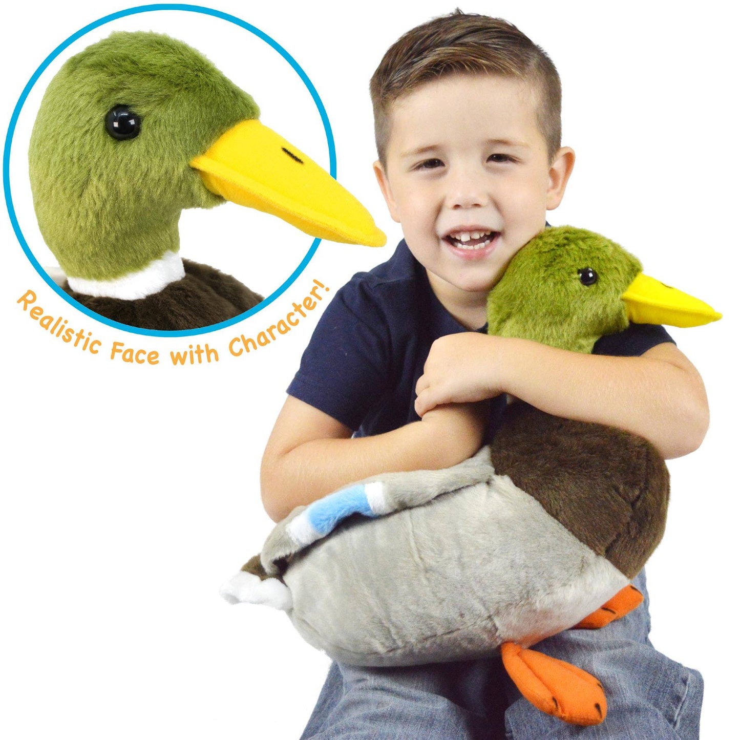 'Dakota The Duck' Stuffed Animal Plush - 13"