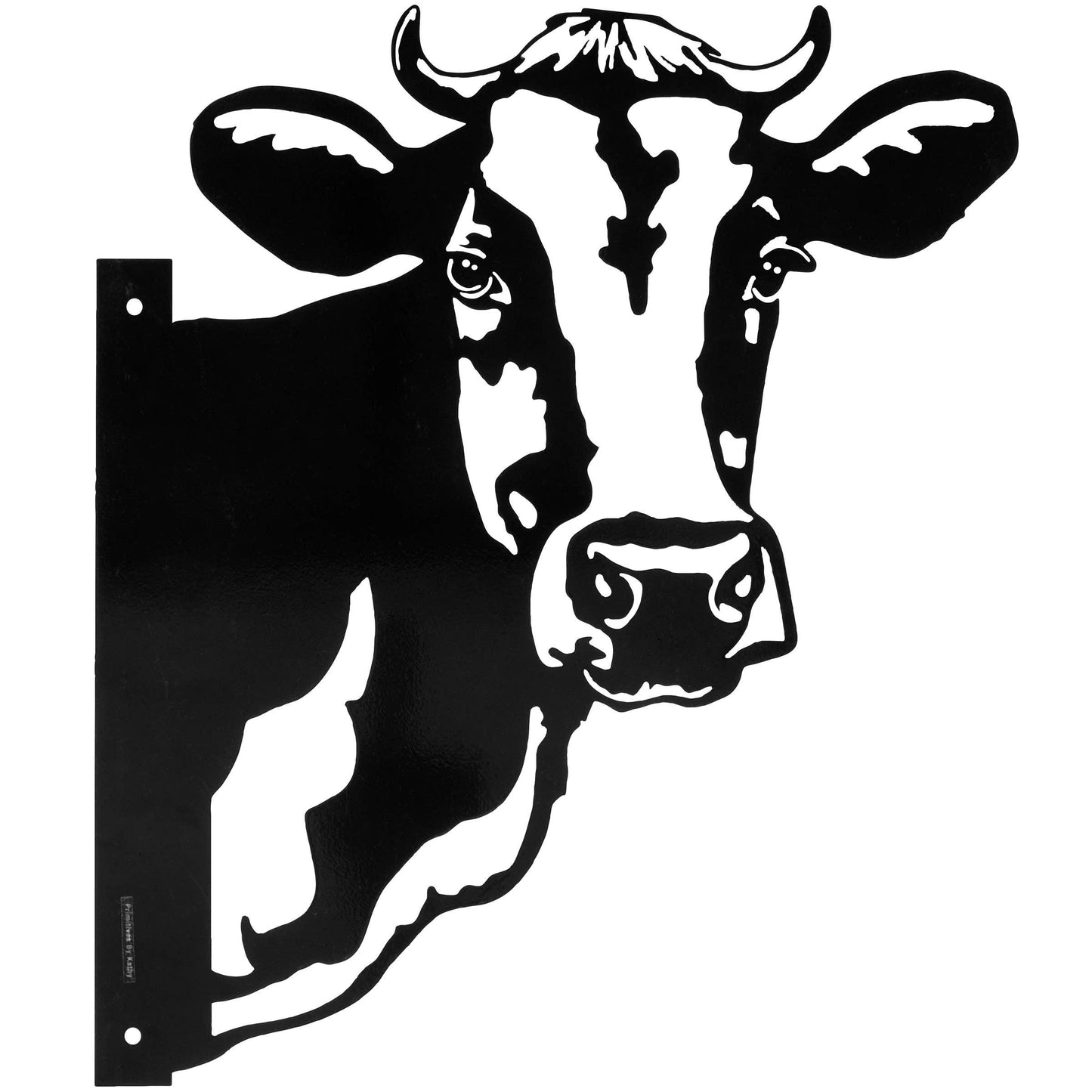 Metal Cow Outdoor Decor