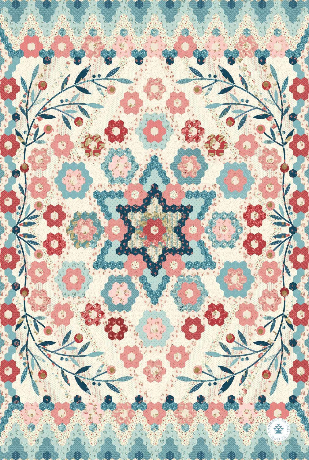 Mother's Love Quilt Pattern Kitchen Towel