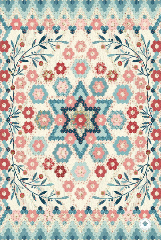 Mother's Love Quilt Pattern Kitchen Towel