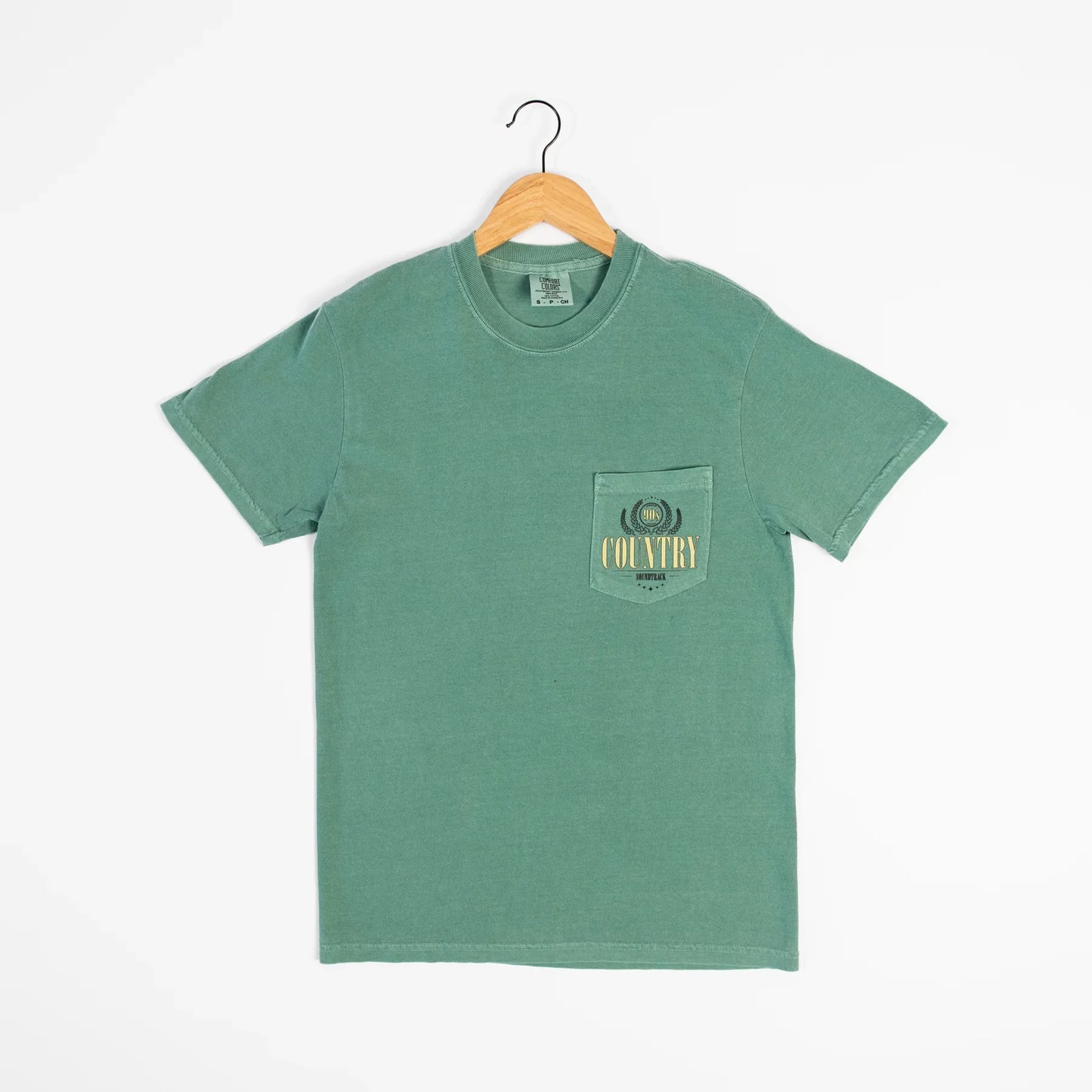 90's Country Soundtrack Pocket Tee
