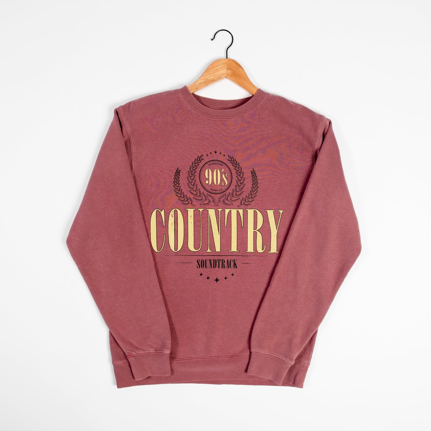 90s Country Soundtrack Crewneck