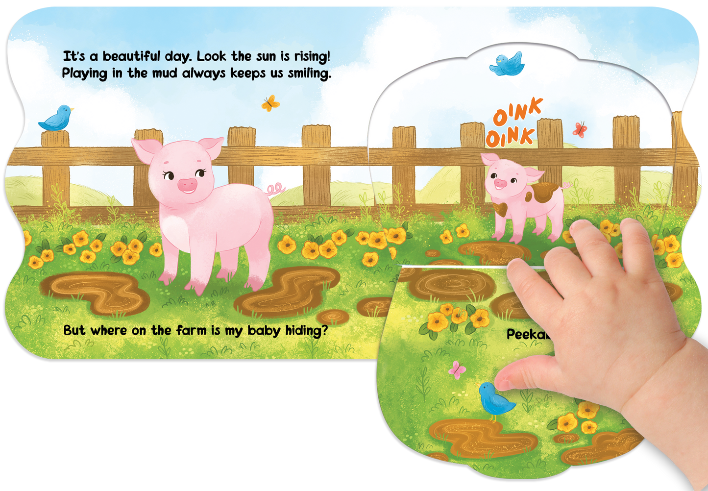 'Moo Moo, Peekaboo' Board Book