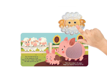 Little Sheep Sensory Fidget Book