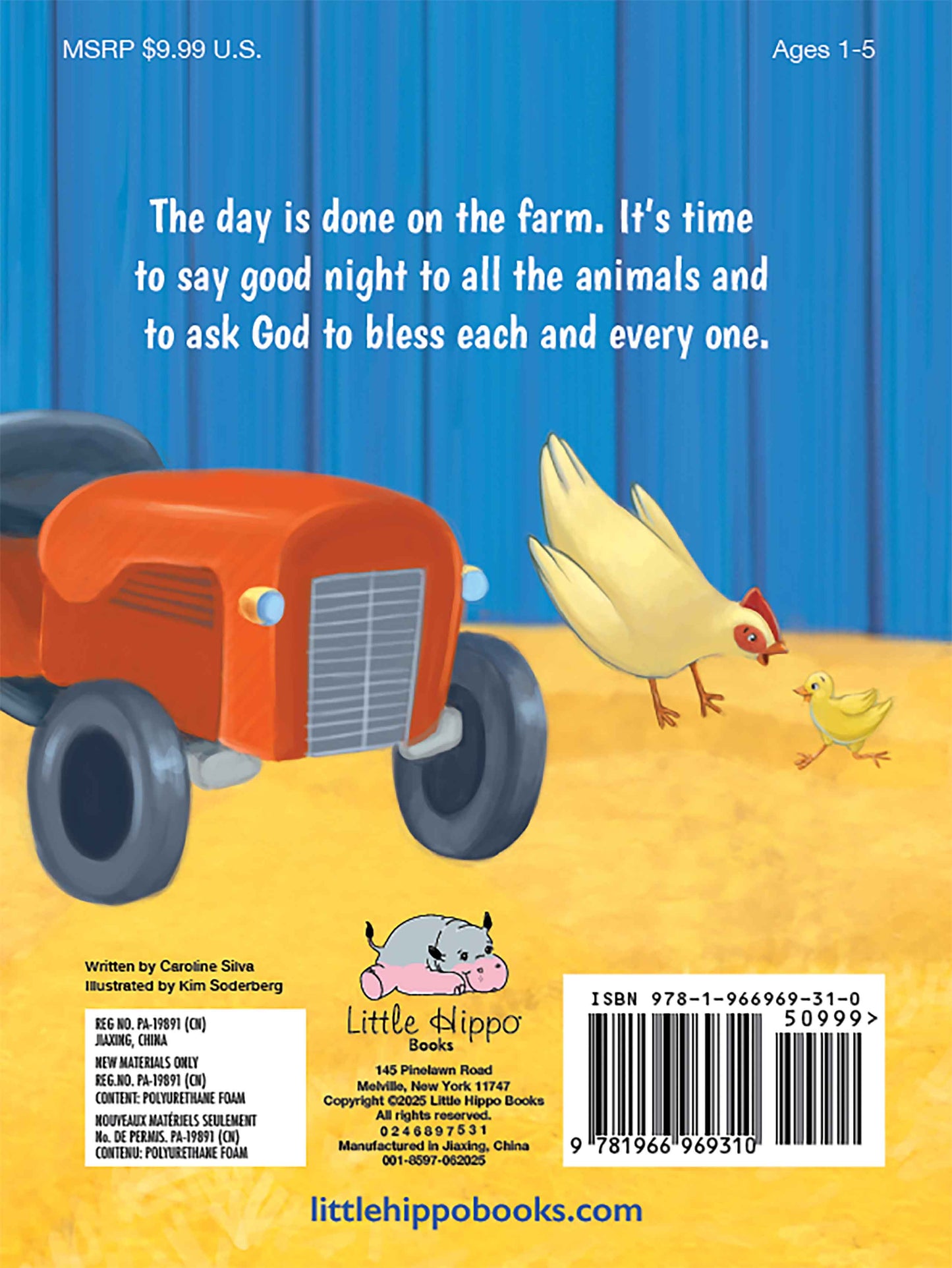 Barnyard Blessings Padded Board Book