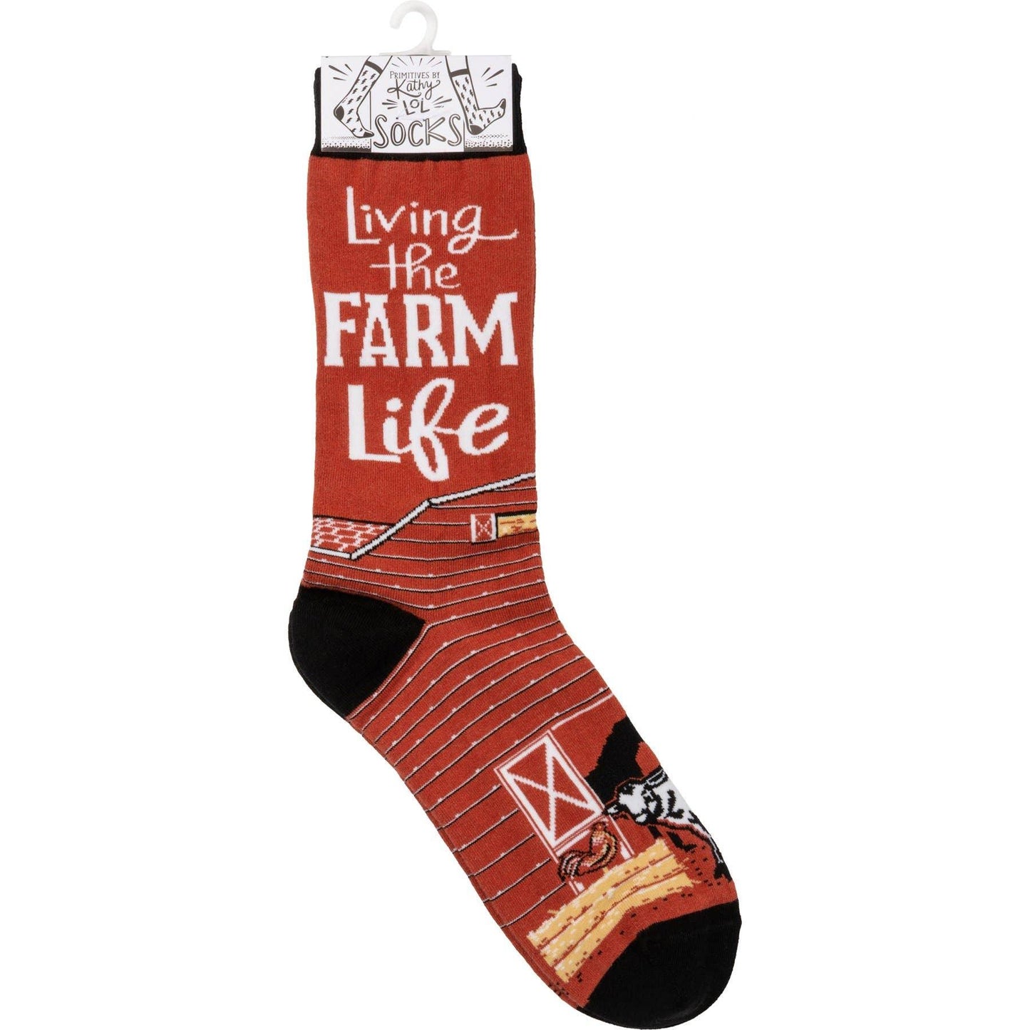 'Living The Farm Life' Socks