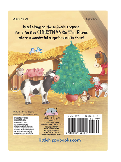 'Christmas On The Farm' Padded Board Book