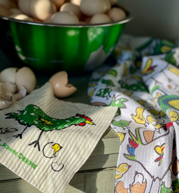 JOHN DEERE Farm Tea Towel