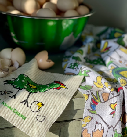 JOHN DEERE Farm Tea Towel