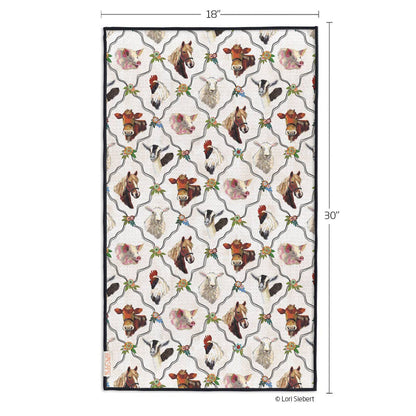 At The Farm Microfiber Kitchen Towel