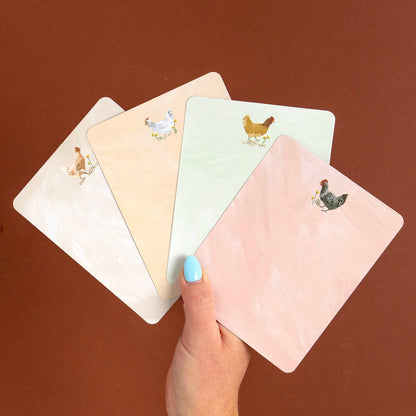 Chicken Scratch Flat Note Set