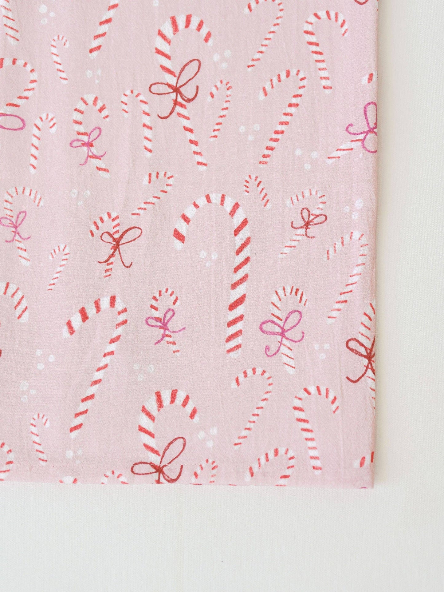 Candy Cane Holiday Flour Sack Towel
