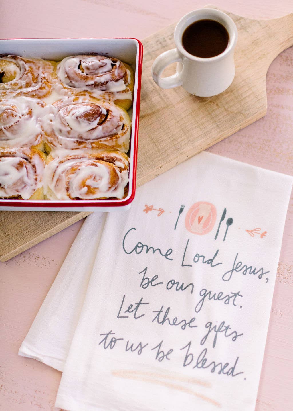'Come Lord Jesus' Flour Sack Towel